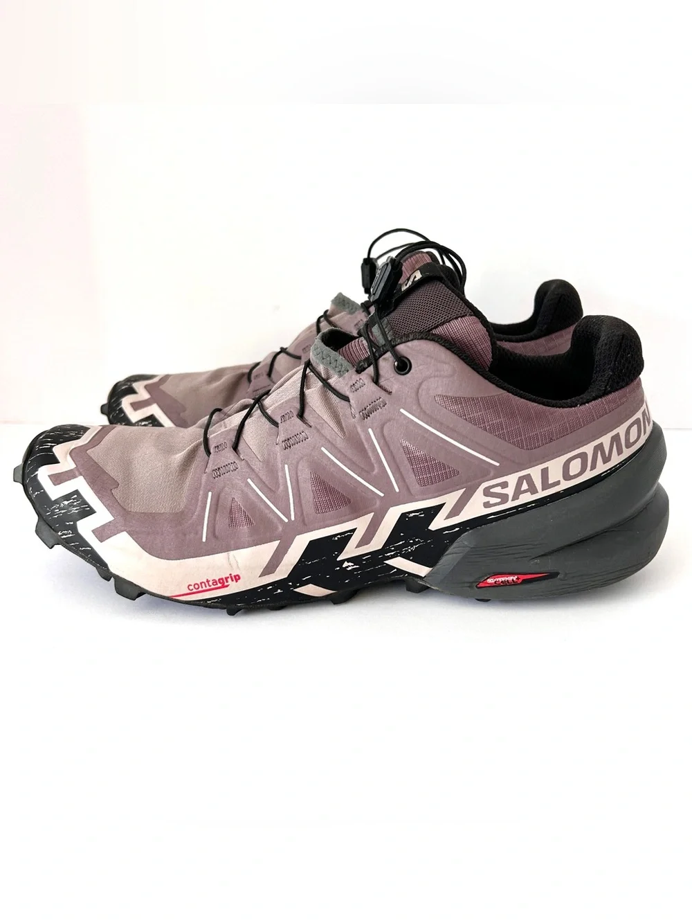 Salomon Speedcrooss 6 Trendy Sneakers Gorpcore Shoes Moonscape Techwear Size 9.5 - Picture 3 of 15